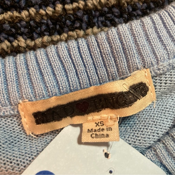 SOLD OUT NWT kids youth Happy Hanukcat Ugly Holiday Sweaters Dreidel Menorah XS - Picture 6 of 7